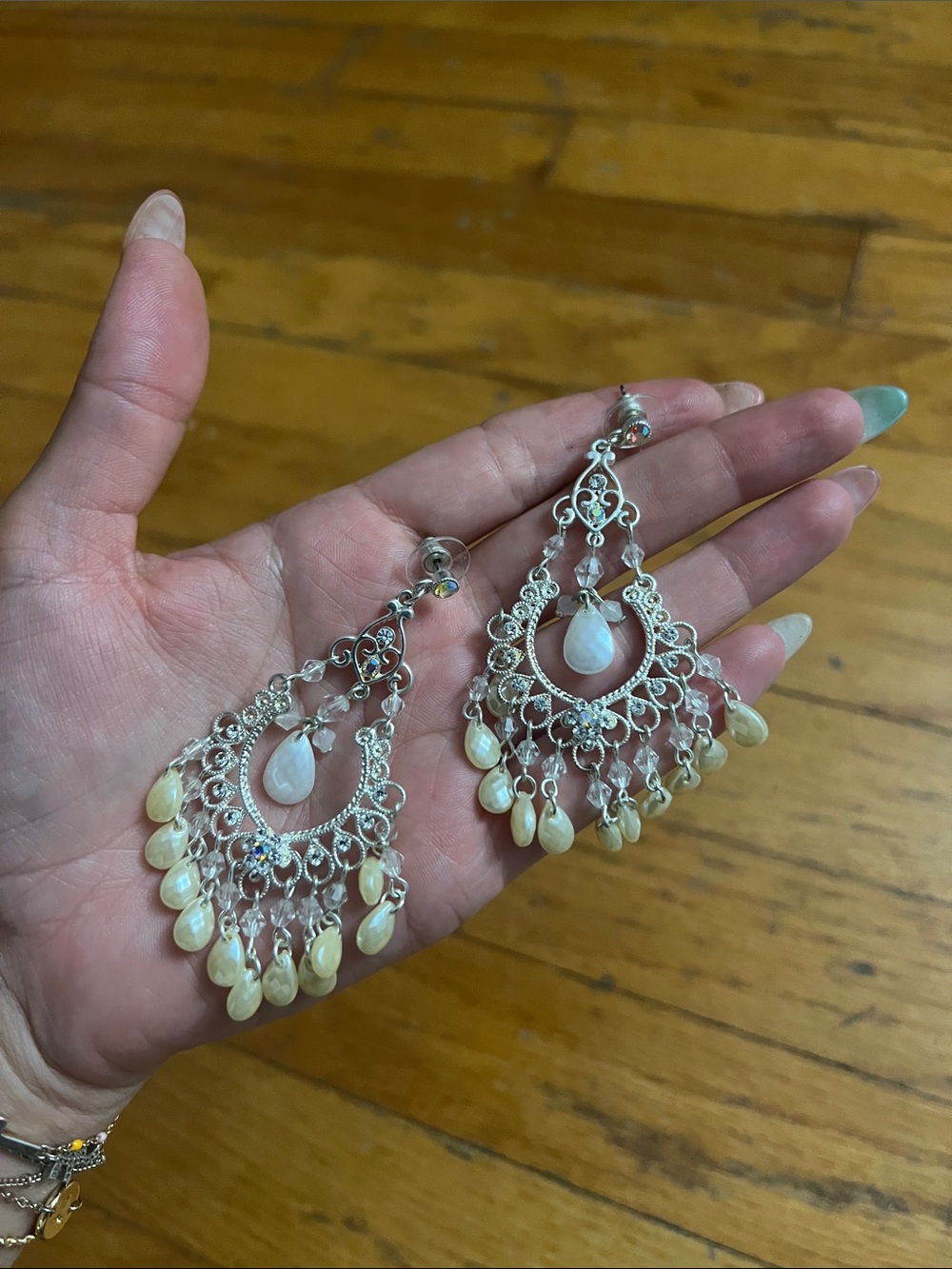 Elegant dangly earrings